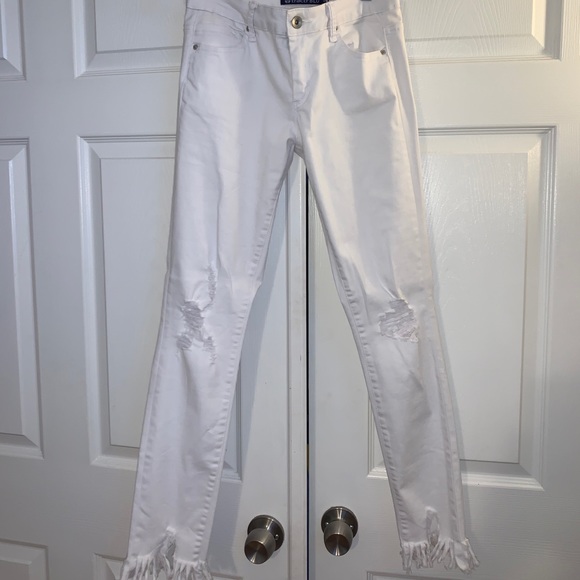 Tractr BLU white ripped jeans - Picture 1 of 1